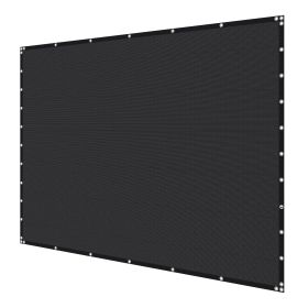 VEVOR 90% Sun Shade Cloth, 10 x 12 ft Pergola Shade Cover with Stainless Steel Grommets, Sun Shades Canopy Privacy Screen with 140 GSM HDPE Mater