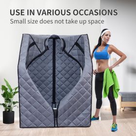 Sojourner Portable Sauna for Home - Steam Sauna Tent;  Personal Sauna - Sauna Heater;  Tent;  Chair;  Remote Included for Home Sauna - Enjoy Your