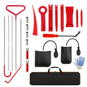 Stainless steel hybrid fifth wheel pin puller, 68-inch hook J-hook